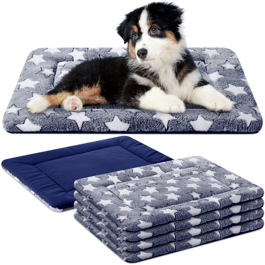4 Pcs Dog Bed Mat Dog