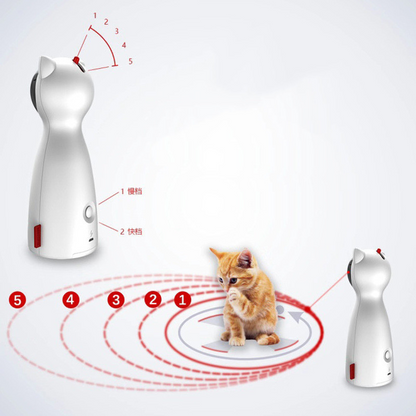 Automatic Cat Toy – Interactive Smart LED Laser